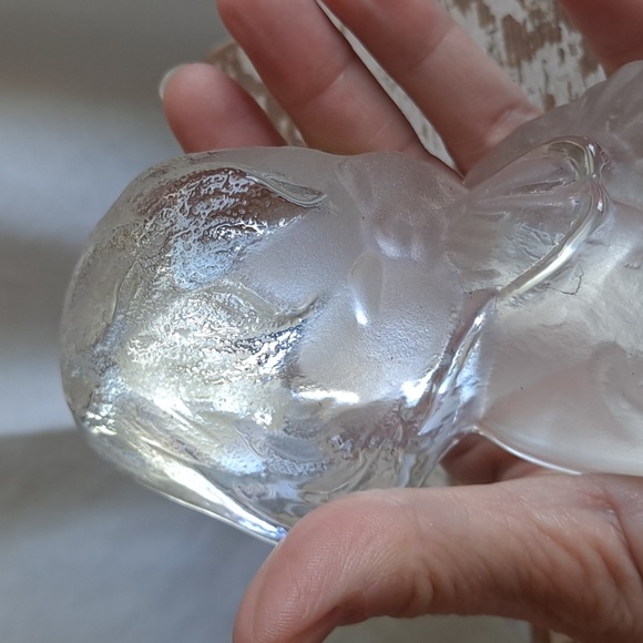 Vintage Viking Glass Praying Boy and Girl Bookends - Picture 7 of 11